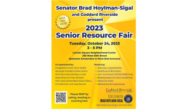 Senior Resource Fair Flyer