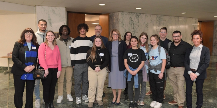 Senator Helming Hosts Wayne County Students for Afterschool Advocacy Day in Albany