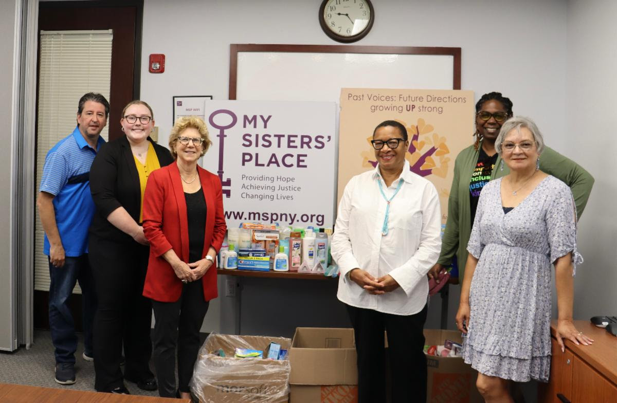 Senator Shelley Mayer Donates Toiletries To My Sisters’ Place ...