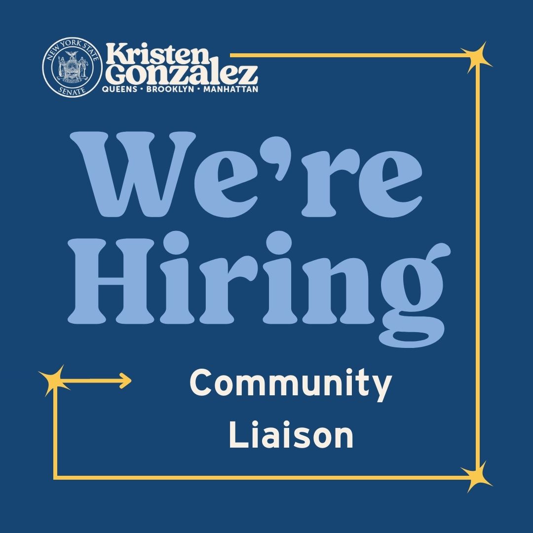 WE'RE HIRING: Community Liaison | NYSenate.gov