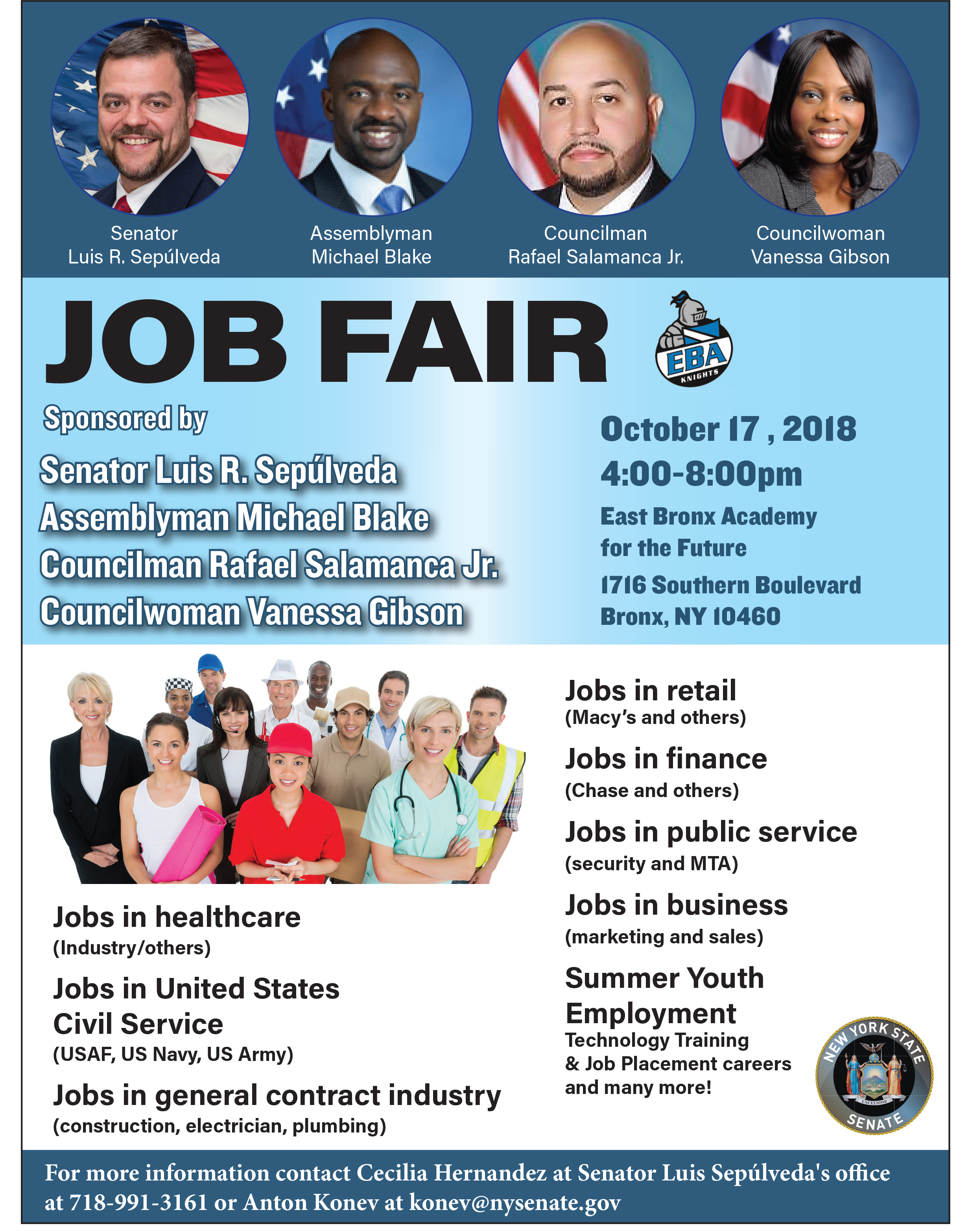 October Job Fair NYSenate.gov