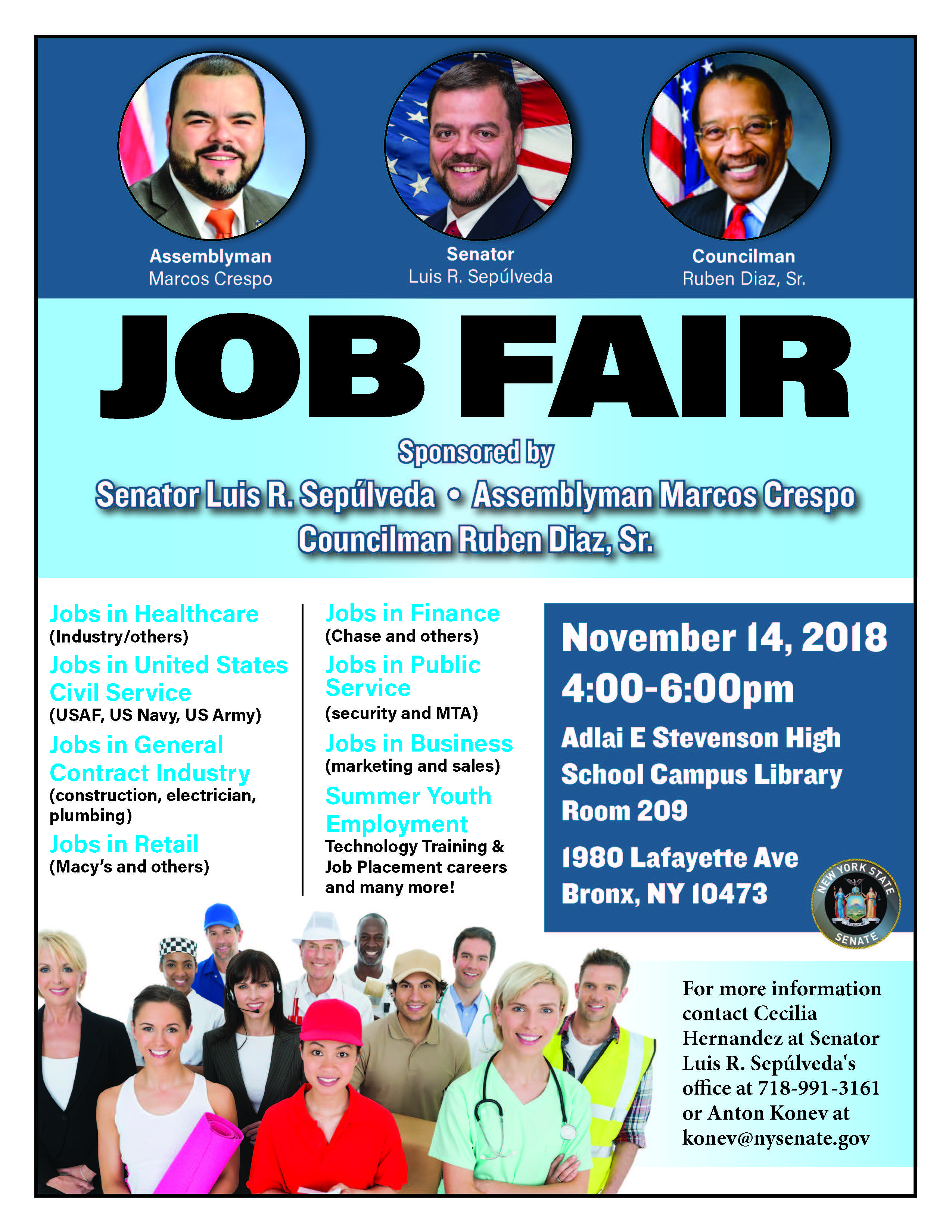 November Job Fair | NYSenate.gov