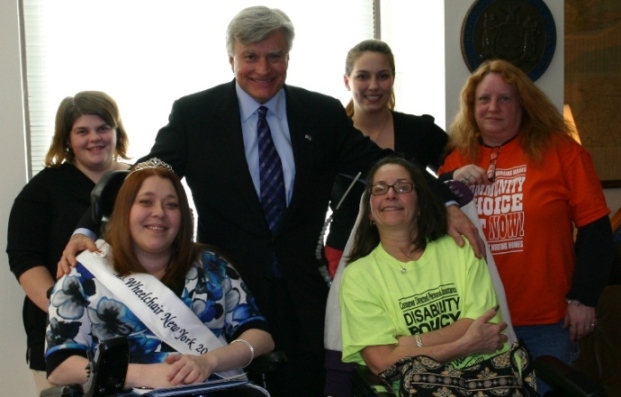 Senator Nozzolio Honors Ms. Wheelchair New York Michelle Fridley ...