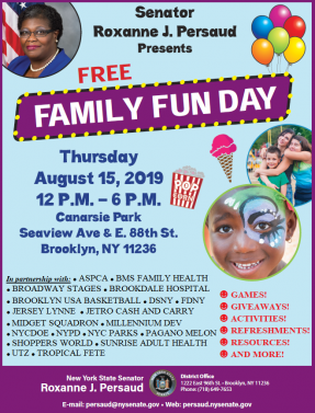 Senator Persaud's Family Fun Day! | NYSenate.gov