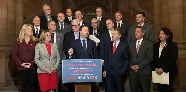 Senate Republicans Unveil “Rescue New York” 2023 Legislative Agenda 