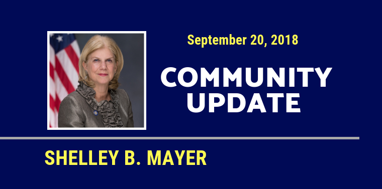 September 20th Community Update From Senator Shelley Mayer | NYSenate.gov