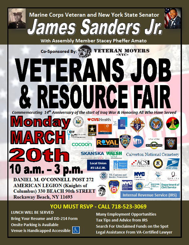 Veterans Job and Resource Fair NY State Senate