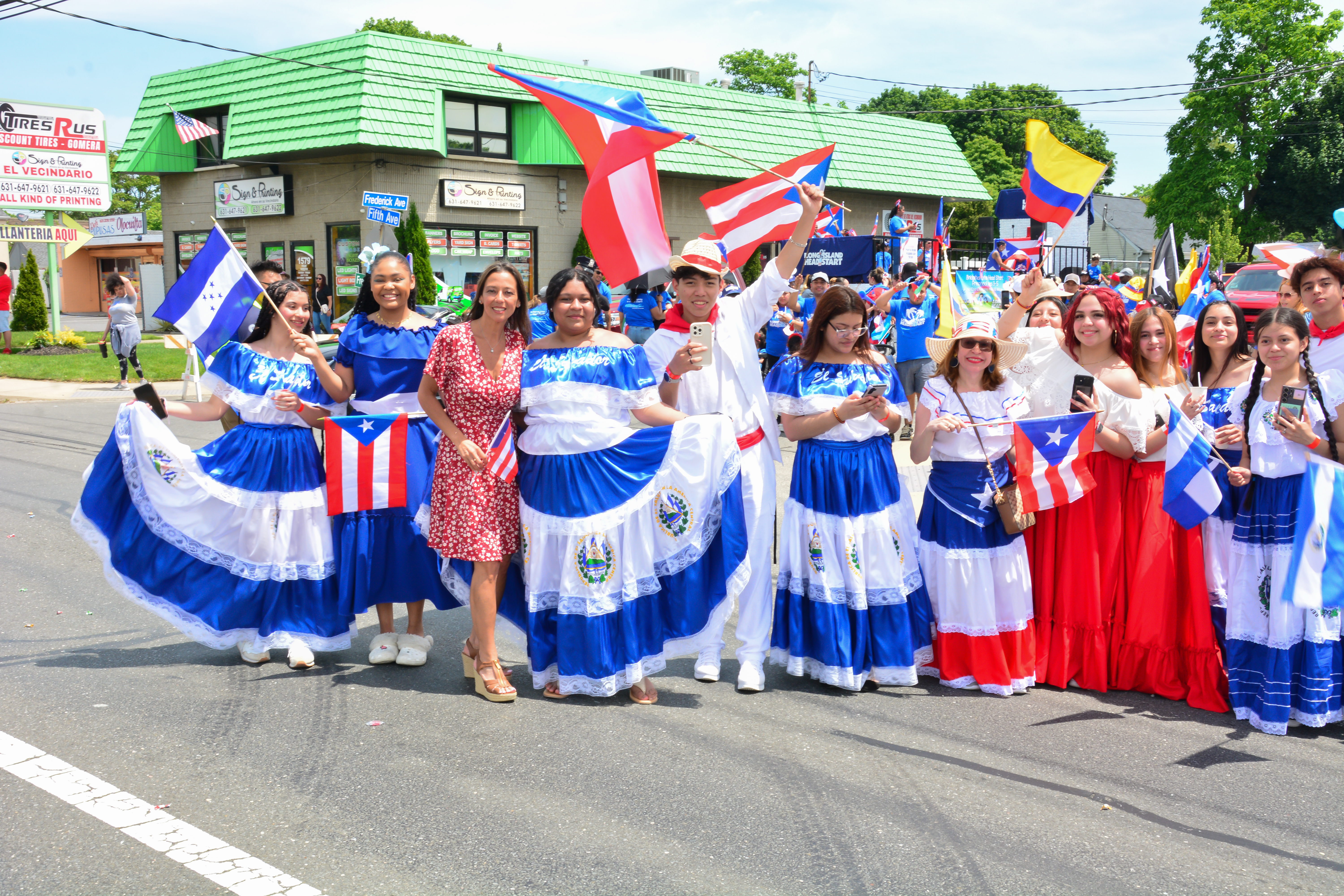 State Senator Monica R. Martinez joins participants of the 58th annual Puerto Rican-Hispanic Day Parade held on June 2, 2024.