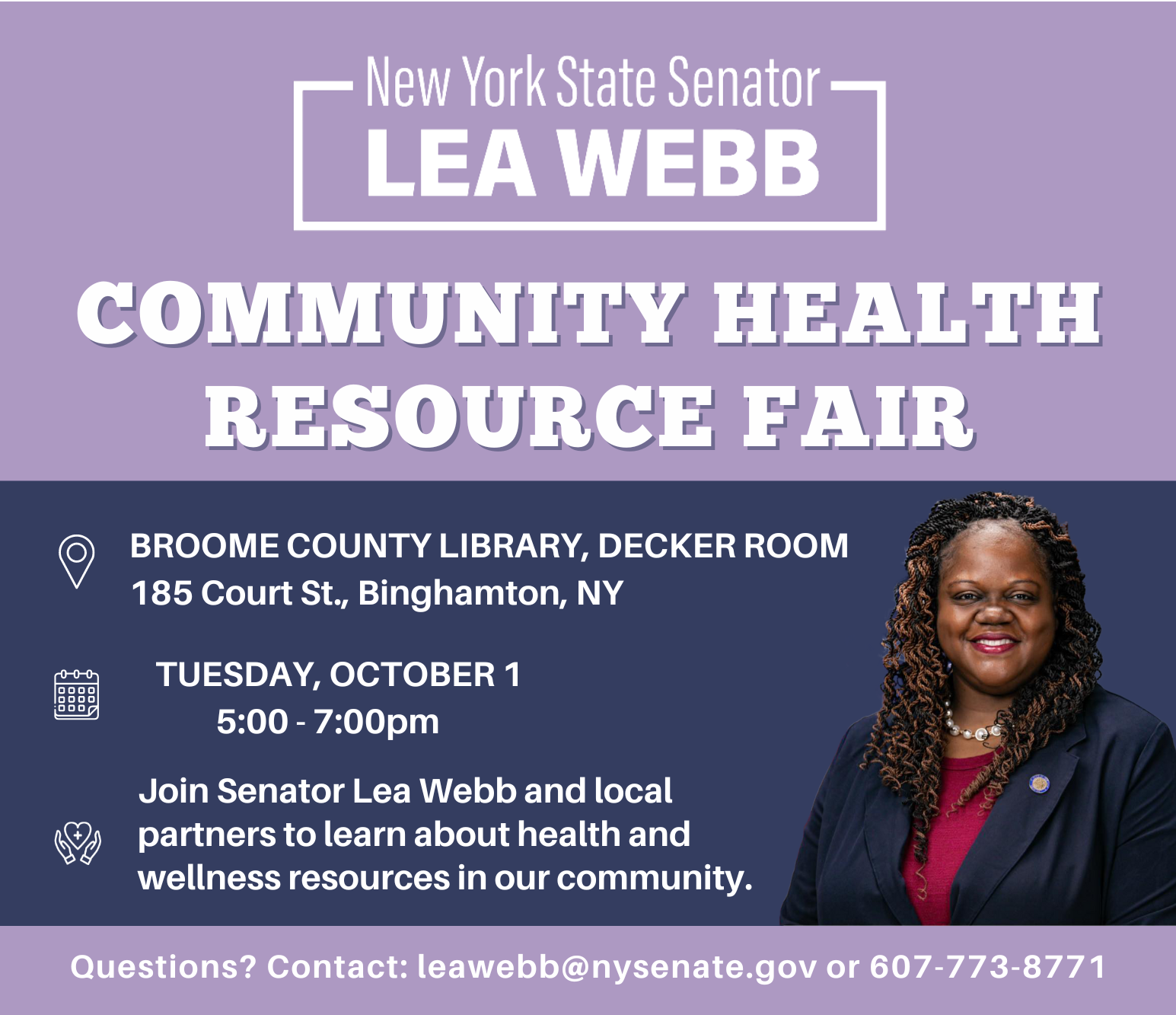 Senator Webb's Community Health Resource Fair