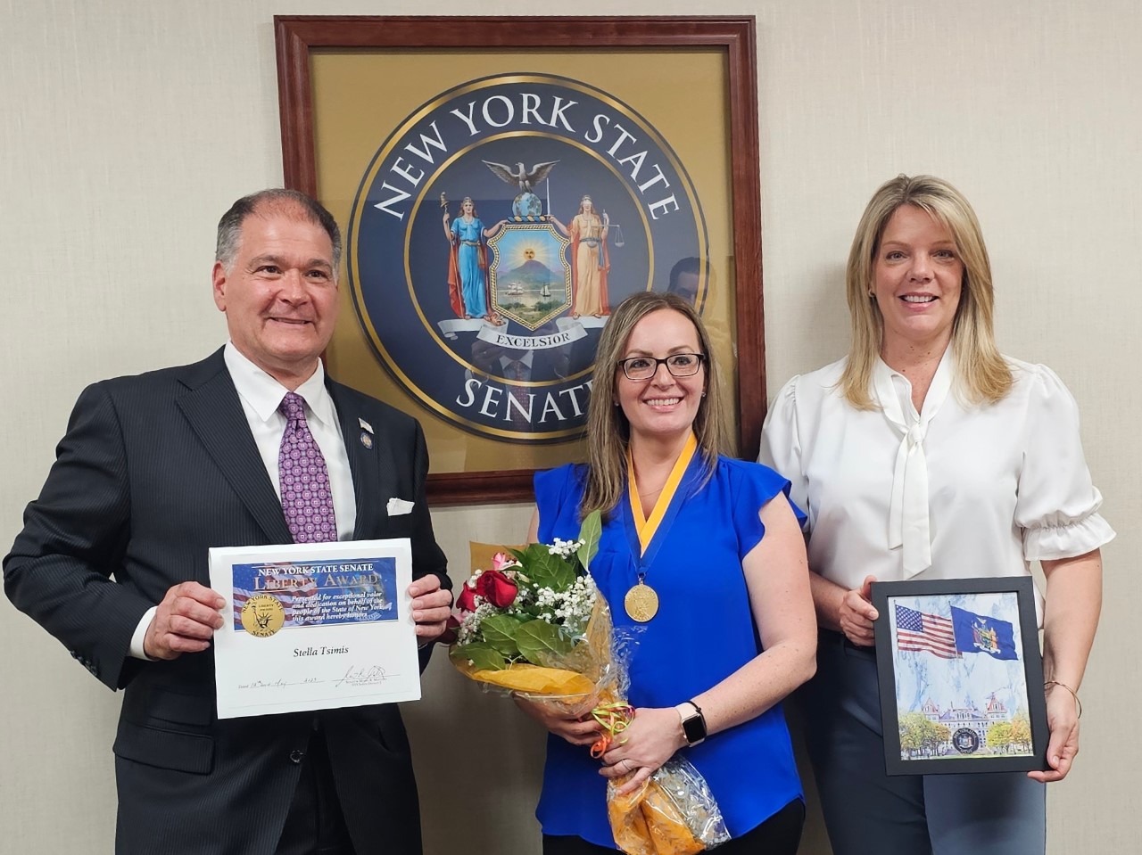 Senators Award Liberty Medal To School Worker Who Saved Child’s Life ...