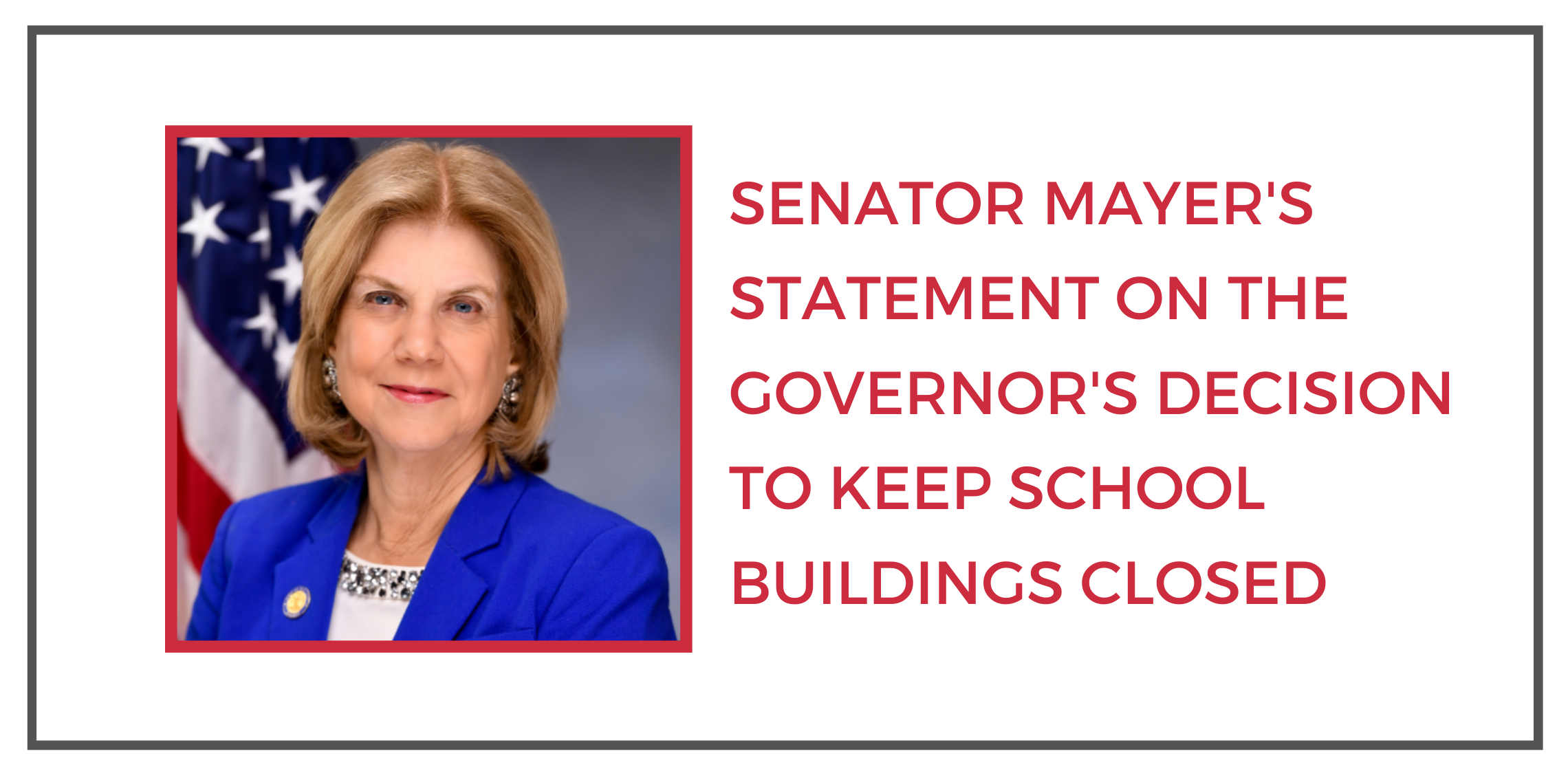 Senator Shelley Mayer On Governor Cuomo's Decision To Keep School ...