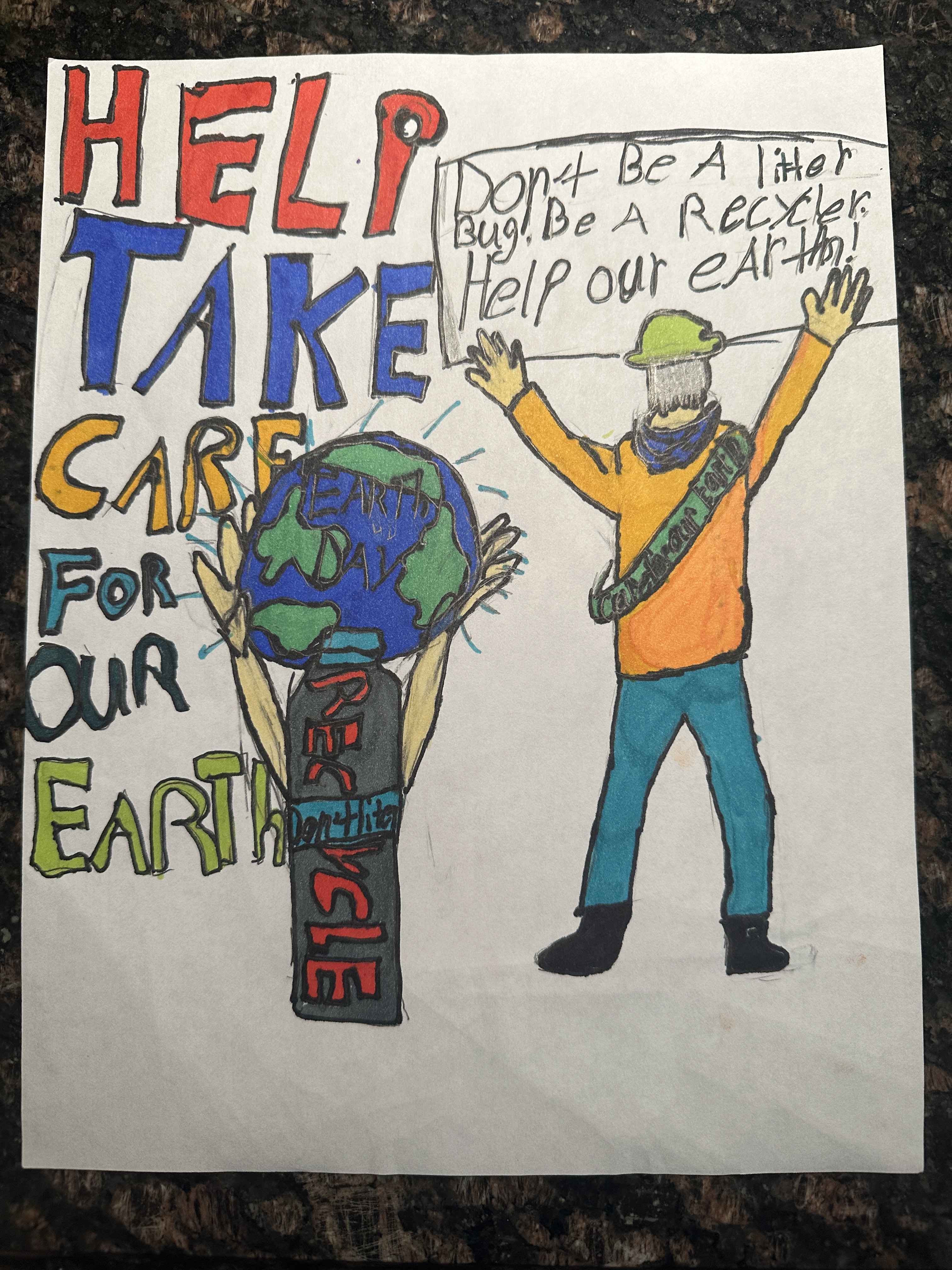 Earth Heroes Poster Competition Winner! - Nosy Crow