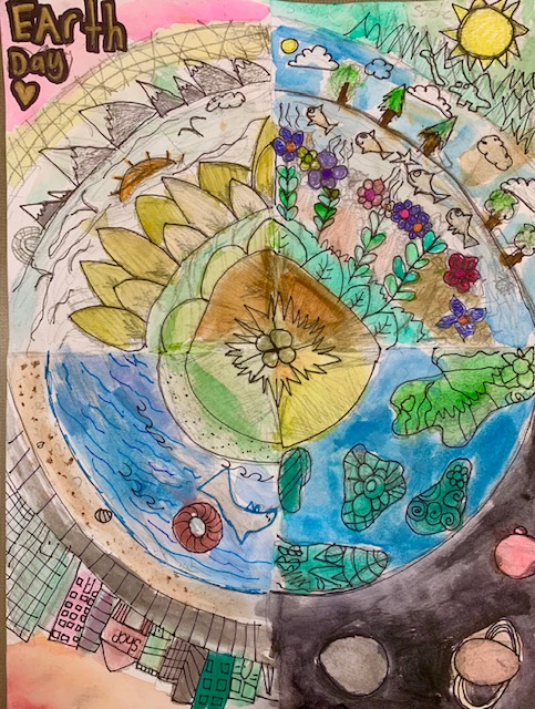 Two County Children Win Virtual Earth Day Art Contest | News | San Diego  County News Center