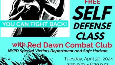 Join Senator Addabbo at his self-defense class.