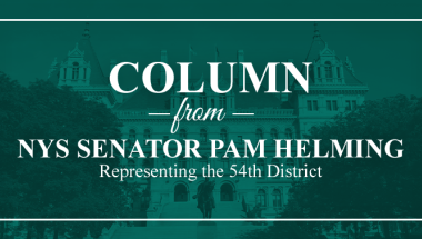 Column from NYS Senator Pam Helming
