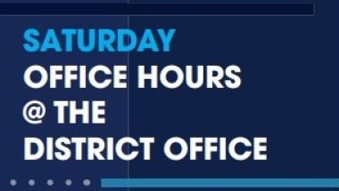 SD-19 Saturday Office Hours SD-19 Saturday Office Hours