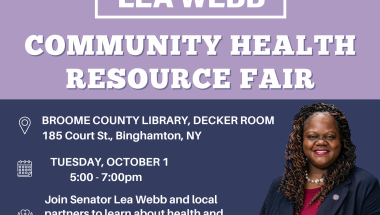 Senator Webb's Community Health Resource Fair