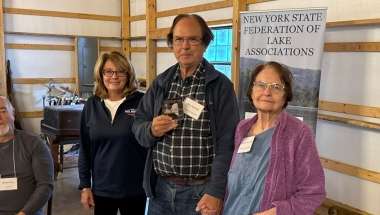 Senator Helming pictured with Terry and Dorothy Gronwall