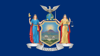 Photo Image of New York State Flag