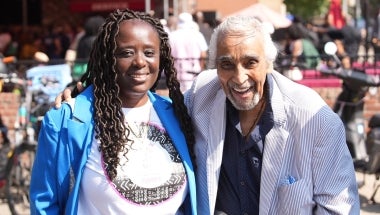 Sen. Cleare with Rep Charlie Rangel Sen. Cleare with Rep. Charlie Rangel