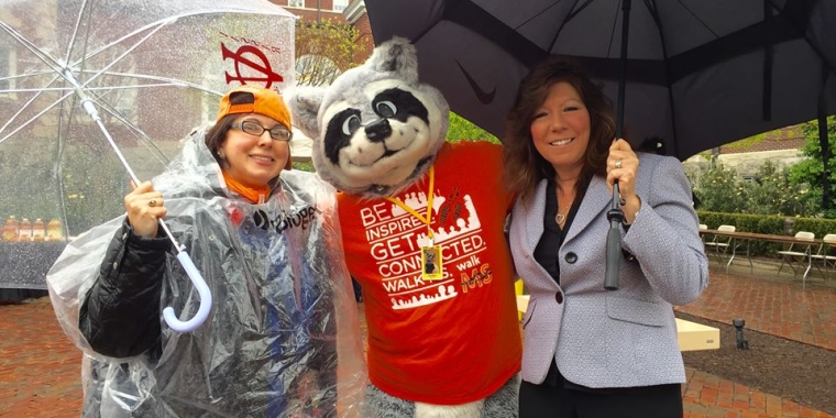 Senator Sue Serino with Walk MS Task Force member Jennifer Henion