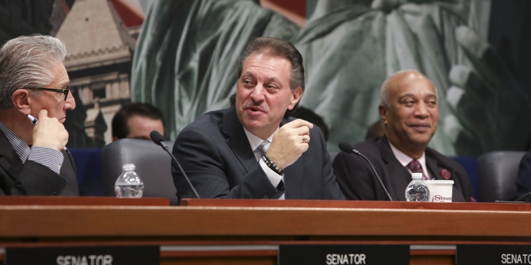 Senator Addabbo Leads a Hearing on Mobile Betting 