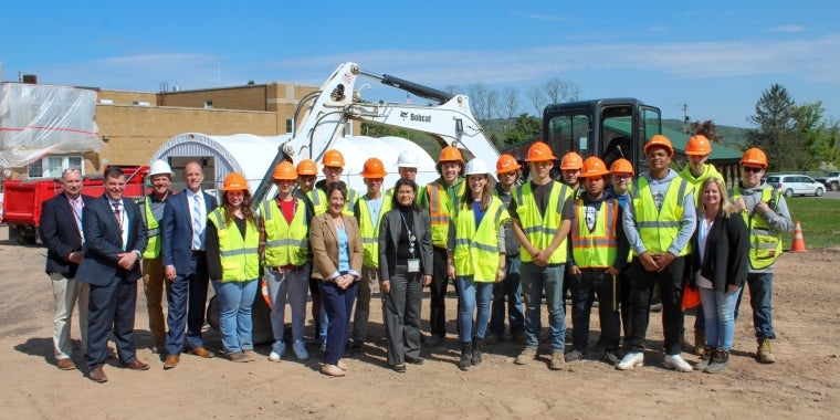 Senator Hinchey visits Questar III BOCES in Durham