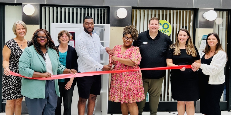 Senator Webb Celebrates Ithaca Period Pantry Ribbon Cutting