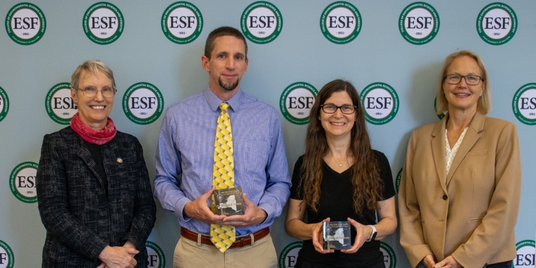 Senator May awards American Chestnut researchers for the groundbreaking work