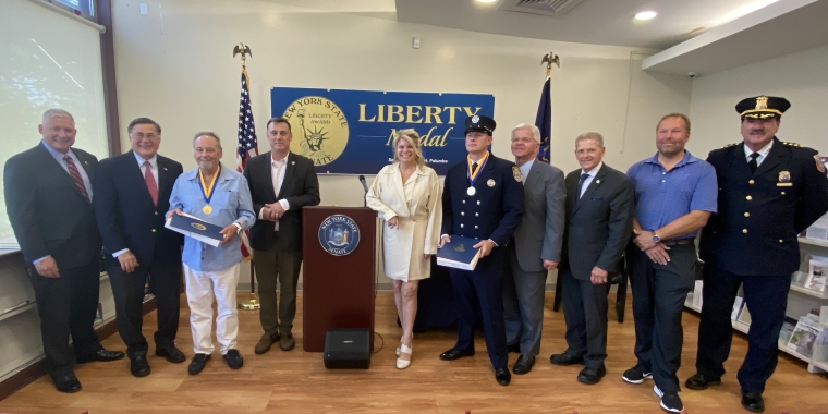 Liberty Medal Event Riverhead 