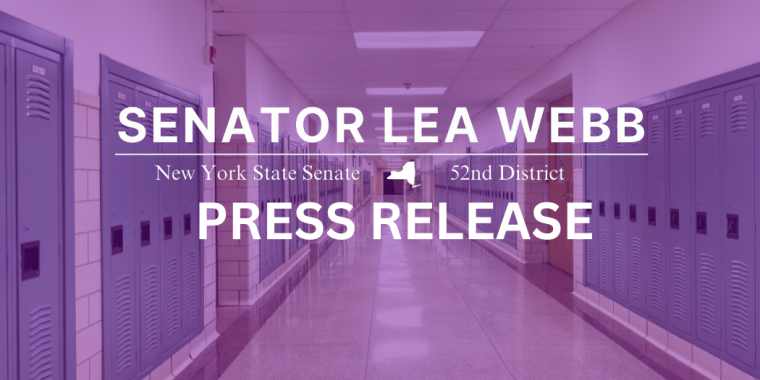 Senator Lea Webb Announces Over $5 Million in State Funding to Address Pandemic Learning Loss and Expand Access to Mental Health Care in Area Schools  