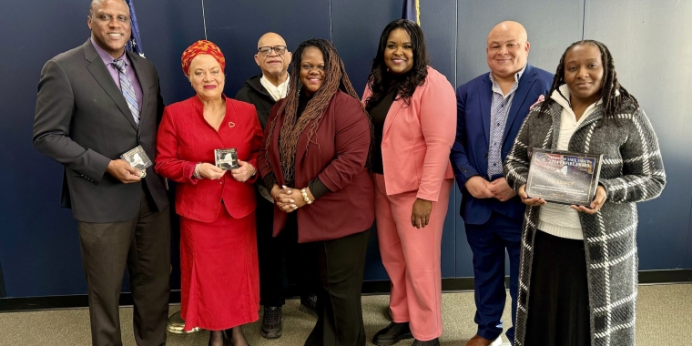Senator Webb Presents Awards to Community Leaders in Honor of Black History Month