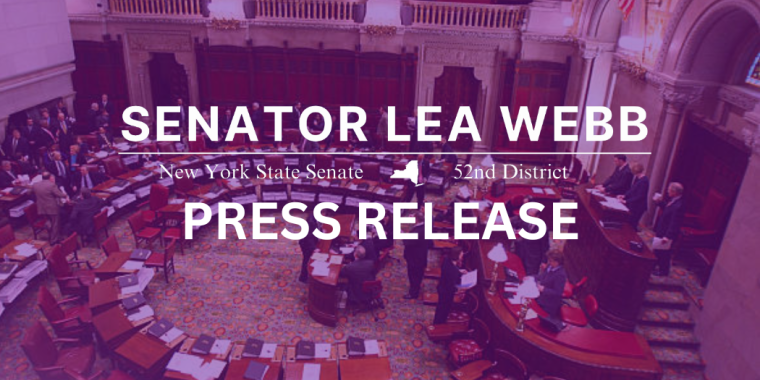 Senator Webb and the New York State Senate Majority Announces One-House Budget to Boost Affordability and Prosperity for Working-Class New Yorkers