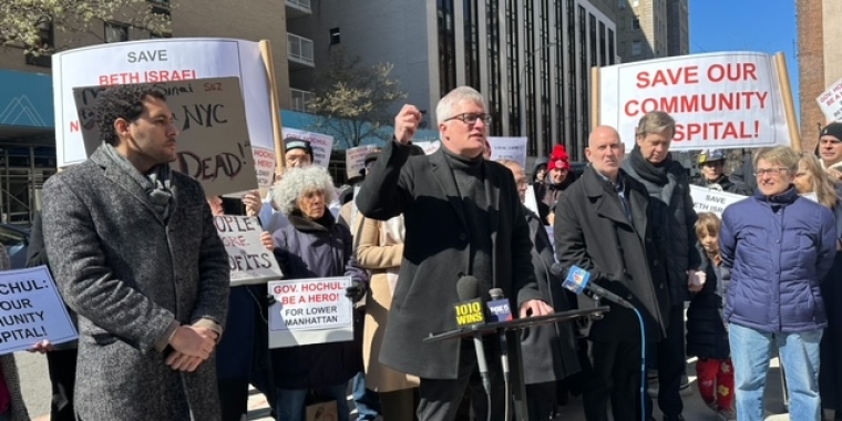 Mount Sinai Beth Israel Hospital Rally