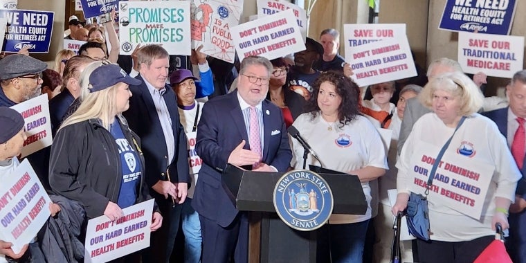 Retiree Health benefit Rally Retiree Health Benefit Rally