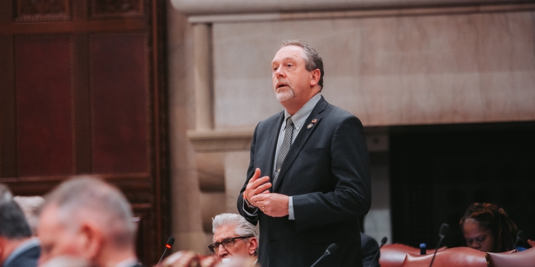 Senator Oberacker Floor