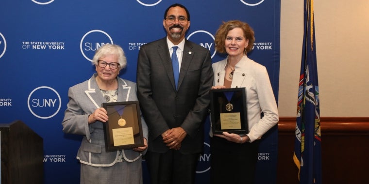 Senator Stavisky, SUNY Chancellor John King & Assemblywoman Patricia Fahy Senator Stavisky, SUNY Chancellor John King & Assemblywoman Patricia Fahy