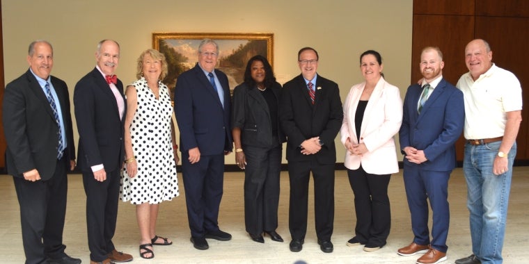 Sen. Griffo presents New York State Senate Commendations