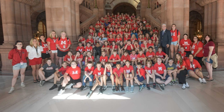 Mechanicville Elementary School 4th Grade to NYS Capitol