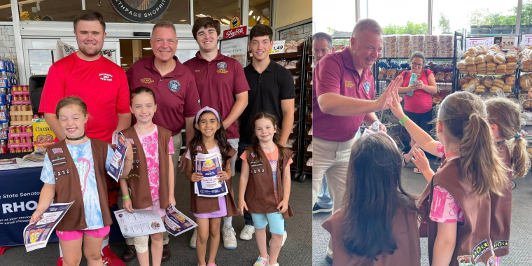 Senator Steve Rhoads Hosts Successful 2nd Annual Freedom Food Drive to Kick off the 4th of July Weekend in Bethpage