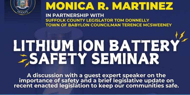 Image of Lithium-Ion Safety Seminar Event Flyer 