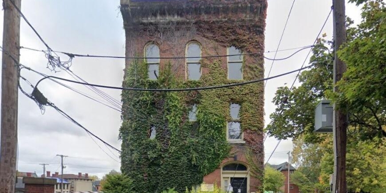 The building at 2 St. Louis Place in Buffalo, a 3,888-square-foot, three-story brick building with five apartments, has been the subject of more than two dozen complaints since 2010.