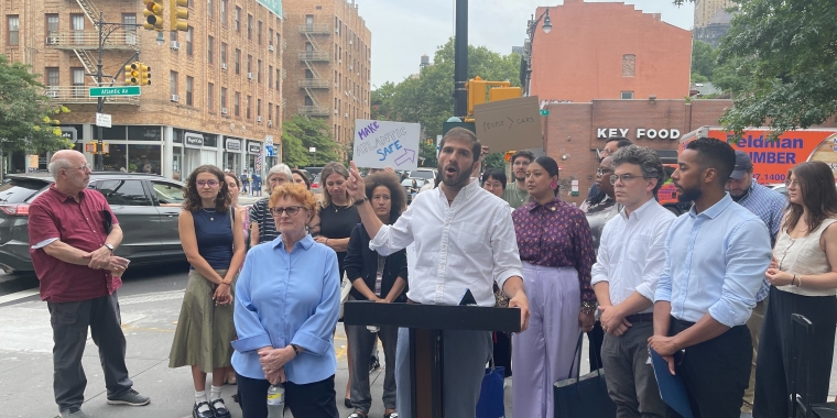 Senator Andrew Gounardes Joins Elected Officials and Community Leaders to Celebrate Planned Street Safety Upgrades on Brooklyn’s Atlantic Avenue