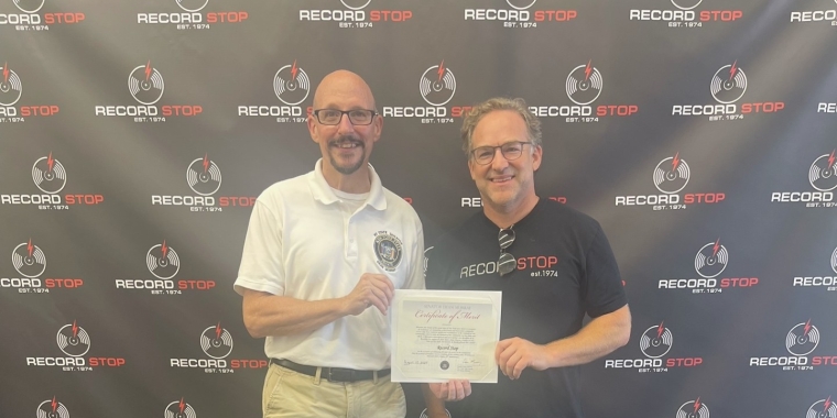 RECORD STOP CELEBRATES 50 YEARS