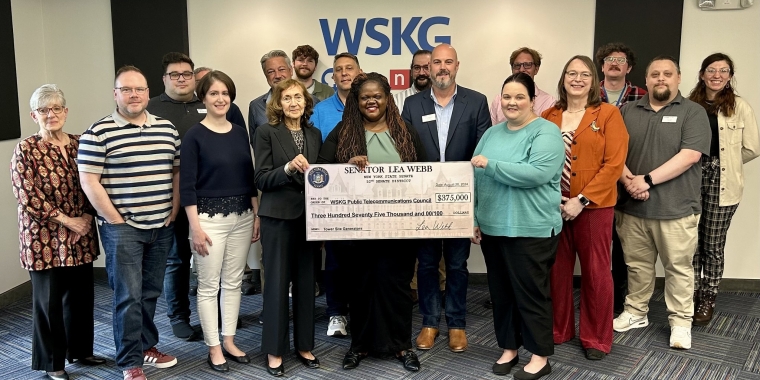 Senator Lea Webb Delivers $375,000 to WSKG Public Media for Infrastructure Upgrades