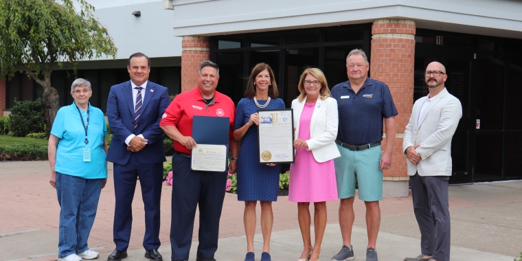 Senator Helming Recognizes the Selection of Reliant Credit Union for the New York State Historic Business Preservation Registry