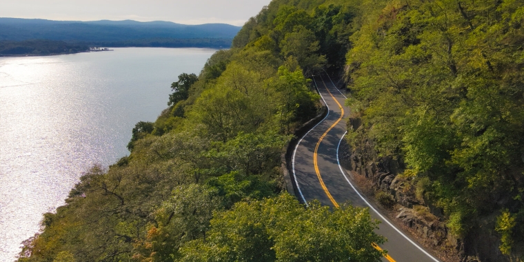 Route 218 was closed for more than a year, following the July, 2023 flooding.