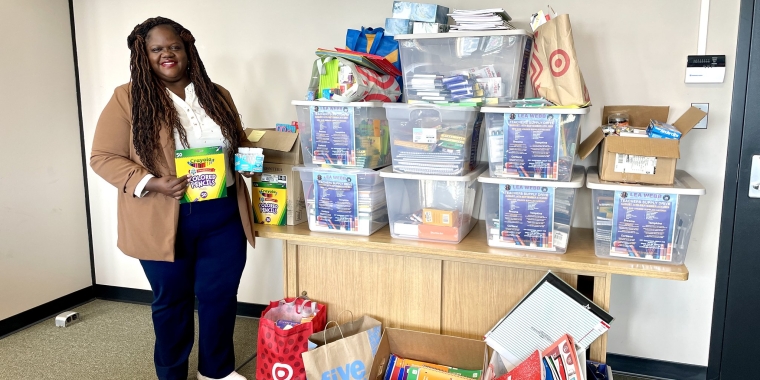 Senator Lea Webb Celebrates the Success of Her 2nd Annual Back to School Supplies Drive for Teachers