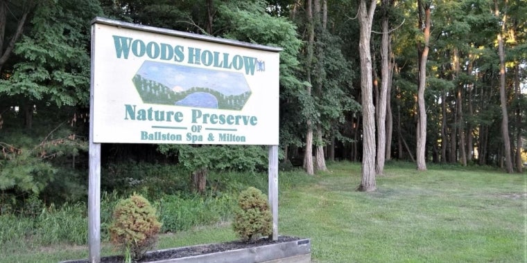 Woods Hollow Nature Preserve Ballston Spa and Milton  Woods Hollow Nature Preserve Ballston Spa and Milton