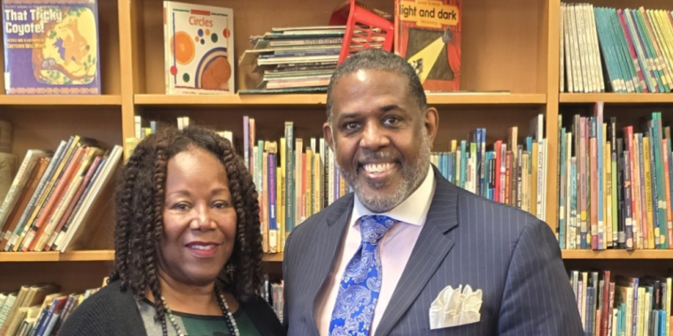 Senator Parker and Ruby Bridges